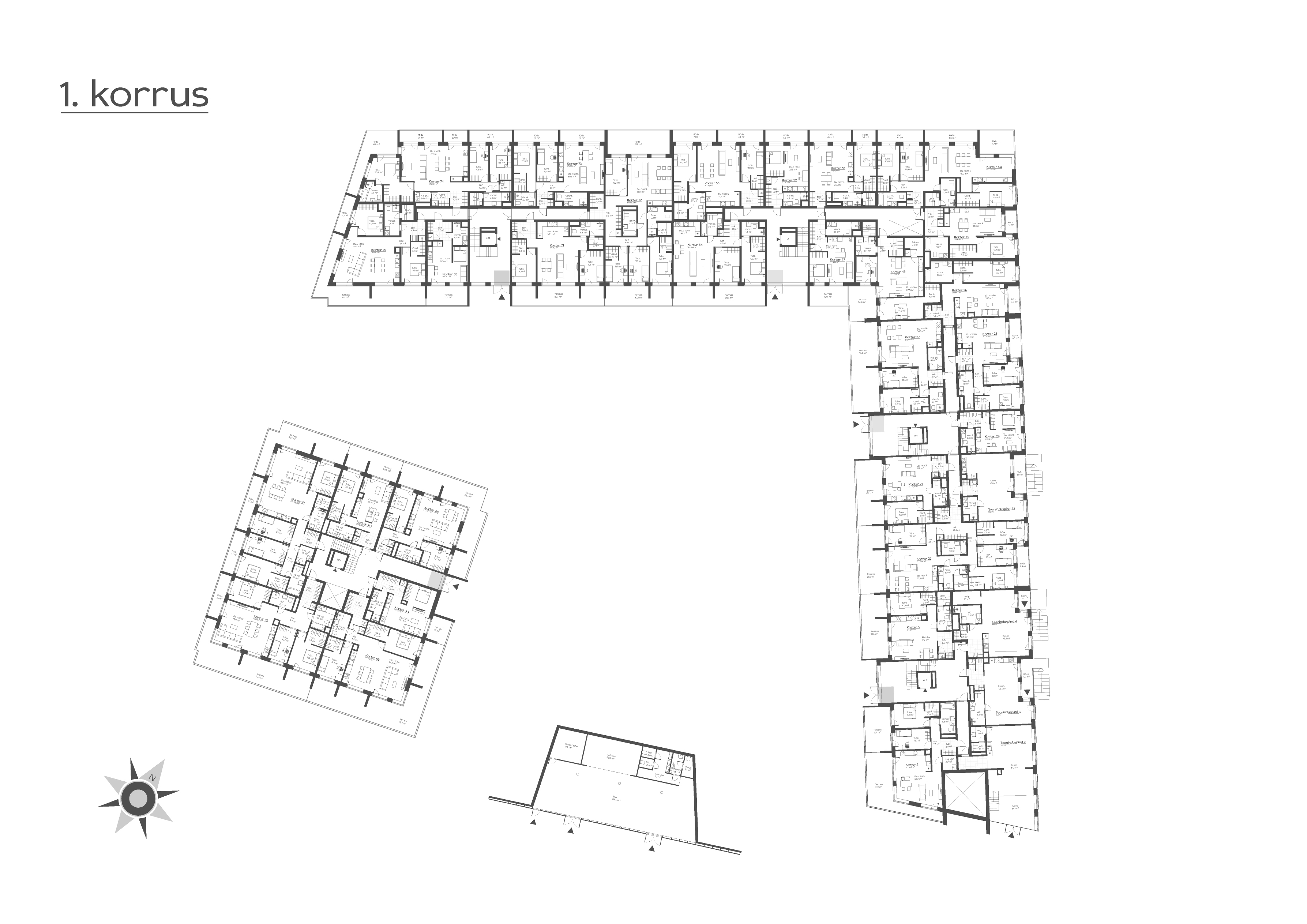 Apartment floor position