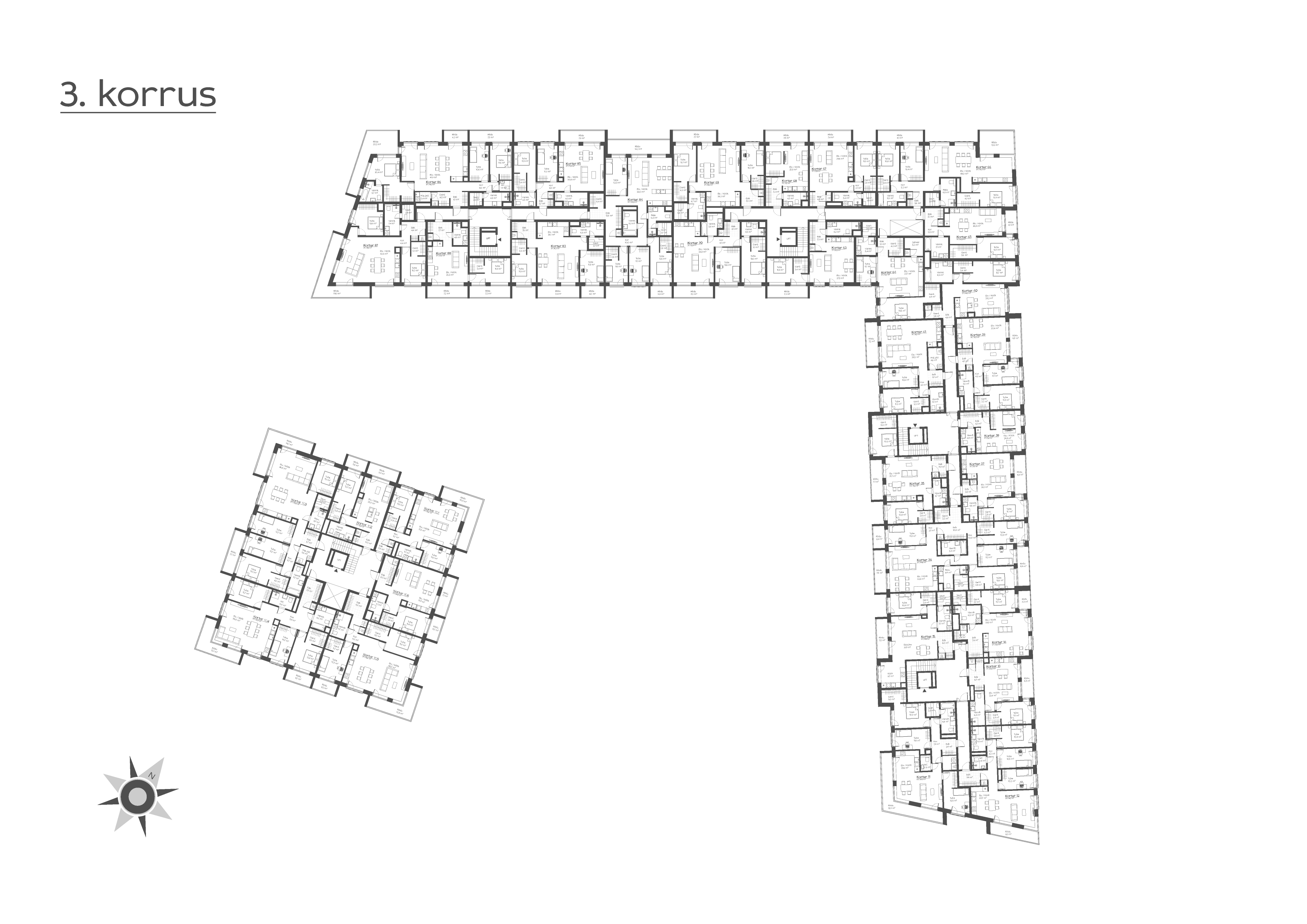 Apartment floor position